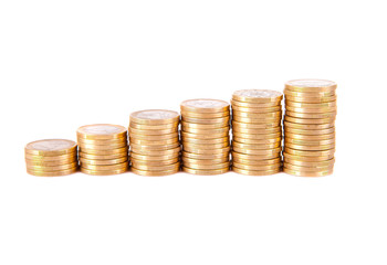 Pile of coins