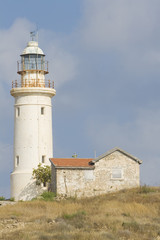 Fototapeta na wymiar Lighthouse in Paphos, Cyprus