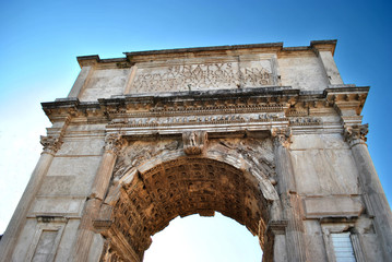 The Arch of Titus in Rome - 40394033