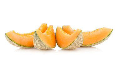 cantaloupe melon slices