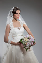 Naklejka premium Young Bride