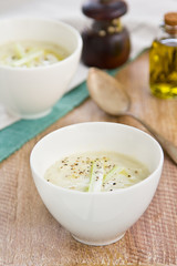 Celery and Salmon soup