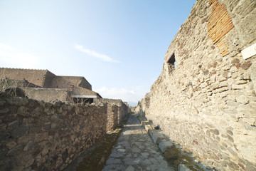 Pompeii ruins.