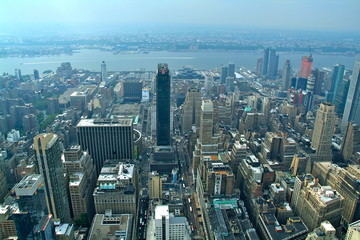 Naklejka premium new York vue du ciel 15