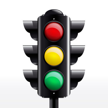 traffic light vector