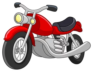 Abwaschbare Fototapete Motorrad Motorrad