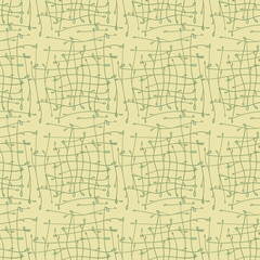 Бесшовный узор - растительный