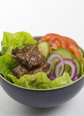 Cambodian (Loc Lac)/Vietnamese (Bo Luc Lac) - beef salad