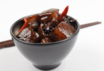 Red-Braised Belly Pork - Chinese red-cooked pork belly