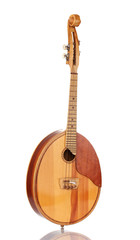 Obraz premium Retro kobza- Ukrainian musical instrument isolated on white