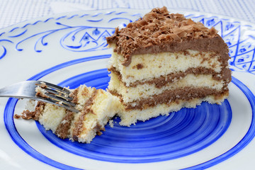 Gateau Au Chocolat-Victoria Sponge Cake & Chocolate Buttercream