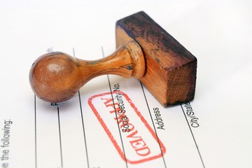 Stamp approved