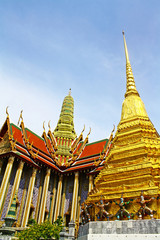 View of Wat Phra Kaew