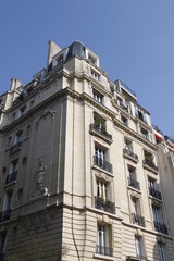 Fototapeta premium Immeuble du quartier de Passy à Paris