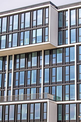 Moderne Architektur in der Hafencity, Hamburg