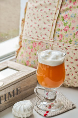 Tea with marshmallows