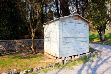 Naklejka premium Little wooden house