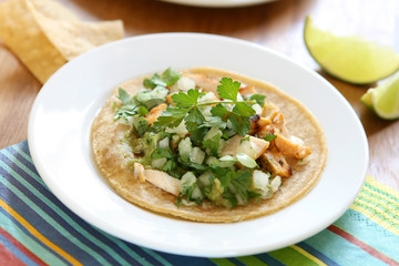 Chicken Tostada