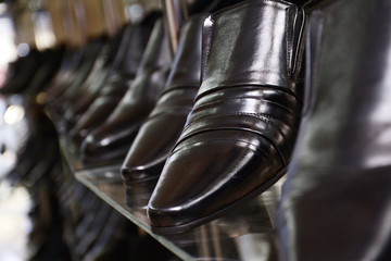 Image of men's shoe shop.