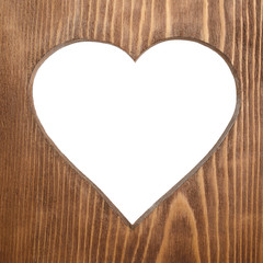 Wooden heart