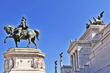 Obraz premium Roma, Altare della Patrie - Vittoriano
