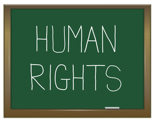 Human rights concept.