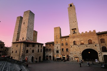 San Gimignano (Tuscany) - obrazy, fototapety, plakaty