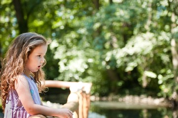 Girl in nature - portrait