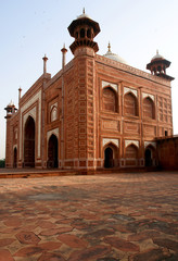 Fototapeta na wymiar Twin meczet Taj Mahal