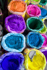 bright Indian colors , Jaipur, Rajasthan , India