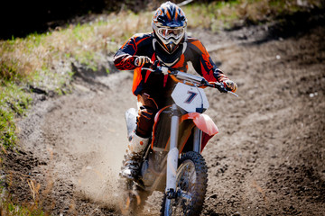 rider in moto