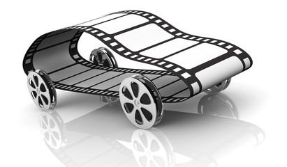 Fototapeta premium concept of film industry