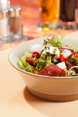 salad with feta