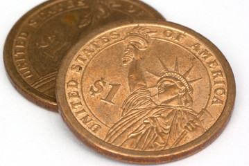 american dollar coins