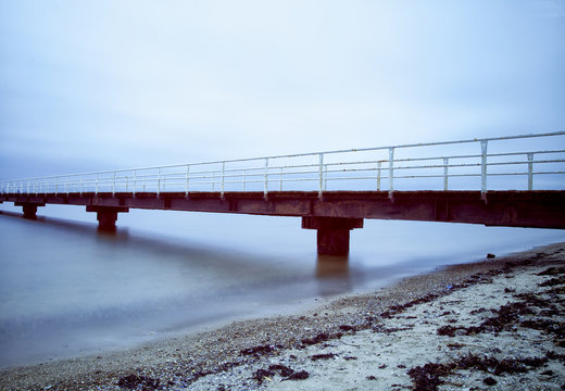 Anleger in Kitzeberg bei Kiel, Deutschland