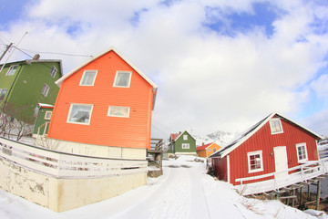 Henningsvær's colours