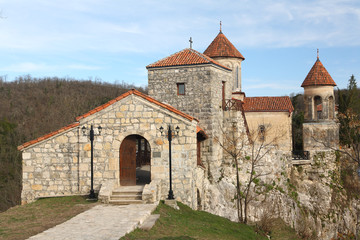 Fototapeta na wymiar Motsameta monastery, Kutaisi, Georgia