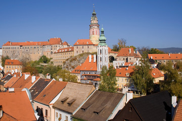 Fototapeta premium Cesky Krumlov cityscape