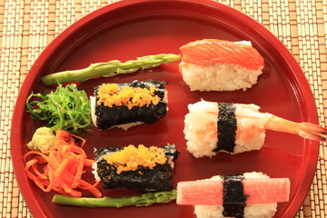 Maki sushi.