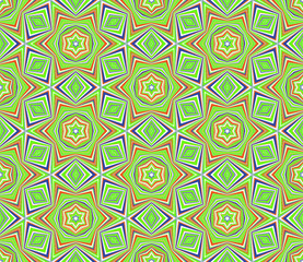 Seamless colorful retro pattern background