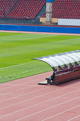 Fototapeta premium Stadion piłkarski