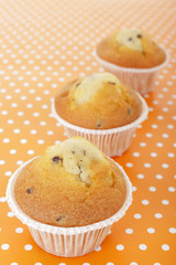 Drei Muffins