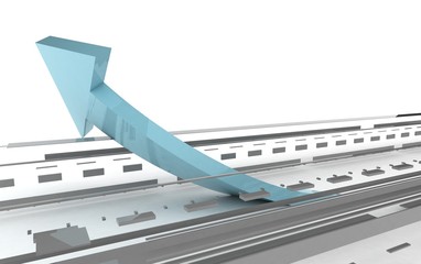 frecce 3D grande © Danilo Rizzuti