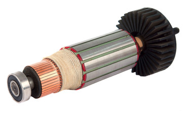 Copper Coils inside Electric Motor
