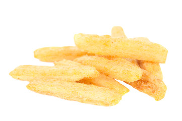 potato chips isolated