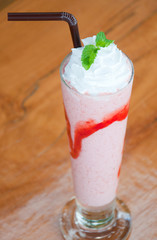 strawberry smoothie