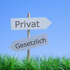 Privat, gesetzlich