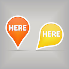 map sign