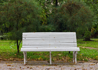 Lonely bench.