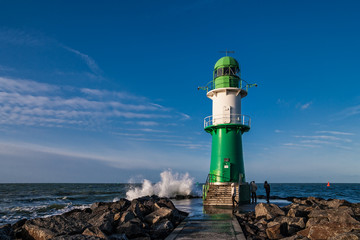 Obraz premium Molenturm in Warnemünde.